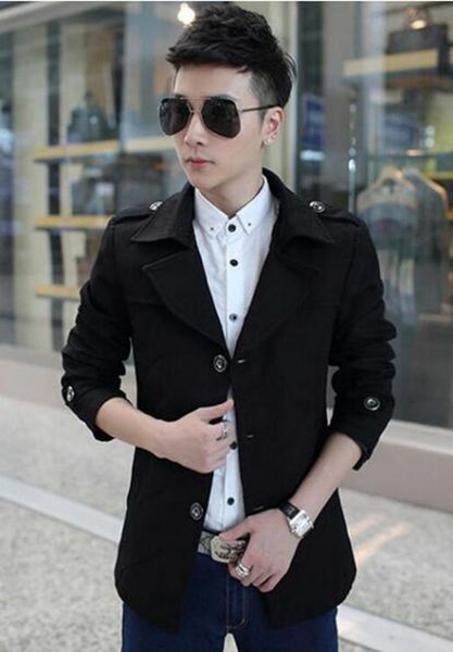 man winter in europe and america single-breasted style boutique han edition of high-grade woolen cloth trench coat / m-4xl, Black
man winter in europe and america single-breasted style boutique han edition of high-grade woolen cloth trench coat / m-4xl, Black