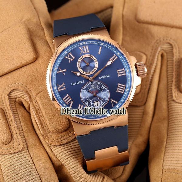 new maxi marine chronometer manufacture 266-67-3/43 blue dial automatic mens watch rose gold case rubber strap watches, Slivery;brown
new maxi marine chronometer manufacture 266-67-3/43 blue dial automatic mens watch rose gold case rubber strap watches, Slivery;brown