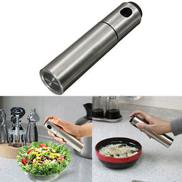 wholesale- stainless steel olive pump spray bottle oil sprayer pot kitchen cooking tool
wholesale- stainless steel olive pump spray bottle oil sprayer pot kitchen cooking tool