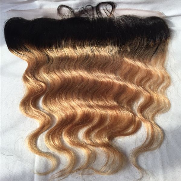t1b27 lace frontal closure 13x4" brazilian human hair dark roots honey blonde ombre frontal body wave natural hair line, Black;brown
t1b27 lace frontal closure 13x4" brazilian human hair dark roots honey blonde ombre frontal body wave natural hair line, Black;brown