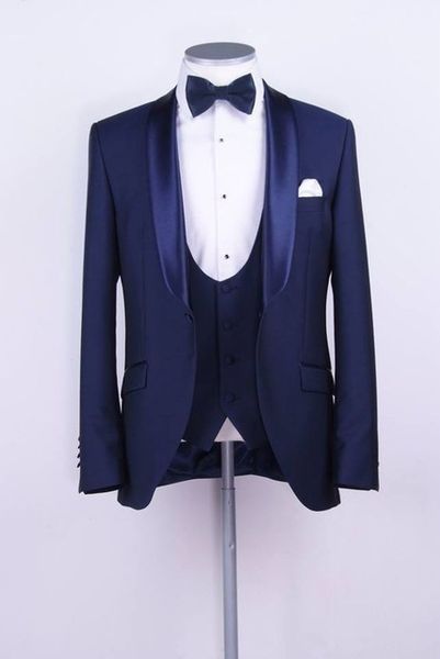 new arrivals one button blue groom tuxedos shawl lapel groomsmen man suits mens wedding suits (jacket+pants+vest+tie) h:534, Black;gray
new arrivals one button blue groom tuxedos shawl lapel groomsmen man suits mens wedding suits (jacket+pants+vest+tie) h:534, Black;gray
