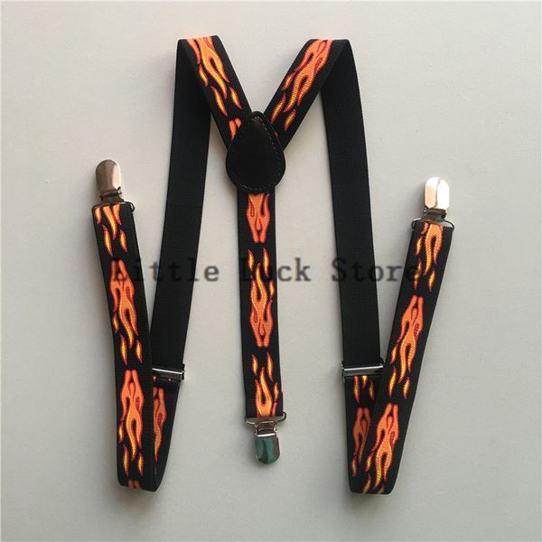 wholesale- fashion print mens/womens mens suspenders flame pattern clip-on braces elastic adjustable suspender party crbd008, Black;white
wholesale- fashion print mens/womens mens suspenders flame pattern clip-on braces elastic adjustable suspender party crbd008, Black;white