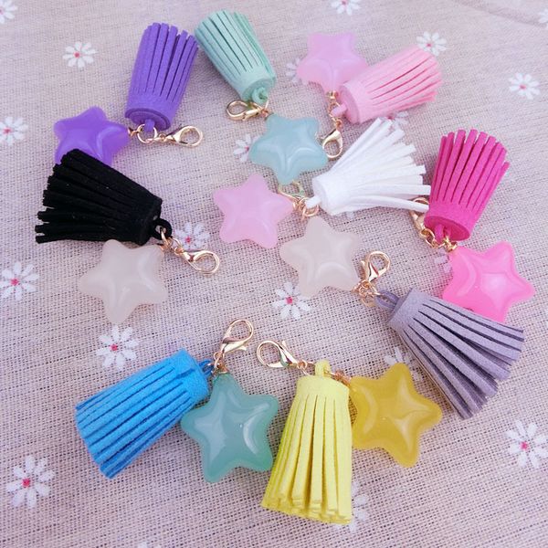fashion candy color tassel pendants resin star charms with lobster clasp hanging for cell phone women handbag mini diy jewelry findings, Blue;slivery
fashion candy color tassel pendants resin star charms with lobster clasp hanging for cell phone women handbag mini diy jewelry findings, Blue;slivery