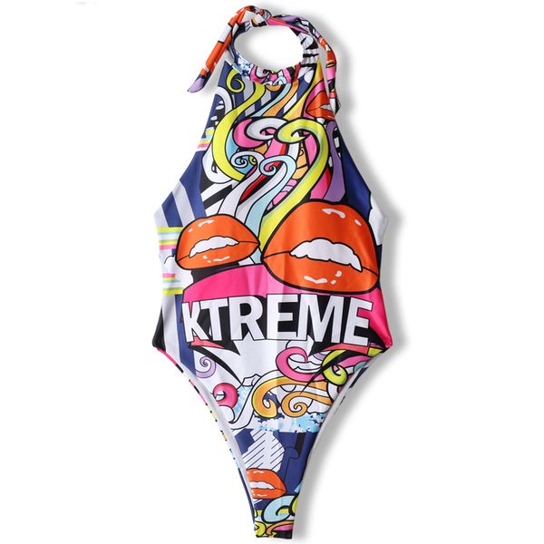 colorful lip printed high cut trikini push up monokini bathing swim suit for women thong swimwear one piece swimsuit, White;black
colorful lip printed high cut trikini push up monokini bathing swim suit for women thong swimwear one piece swimsuit, White;black