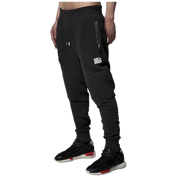 wholesale-2017 new fashion casual pants hip hop men joggers pants men harem pants fitness sweatpants men's joggers, Black
wholesale-2017 new fashion casual pants hip hop men joggers pants men harem pants fitness sweatpants men's joggers, Black