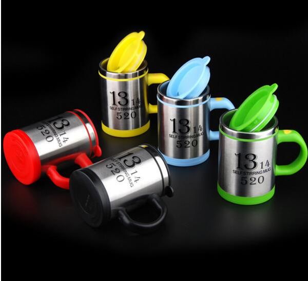 350ml stainless steel coffee mugs self stirring mug auto mixing plain lazy tea coffee cup self stirring mug 6 colors
350ml stainless steel coffee mugs self stirring mug auto mixing plain lazy tea coffee cup self stirring mug 6 colors