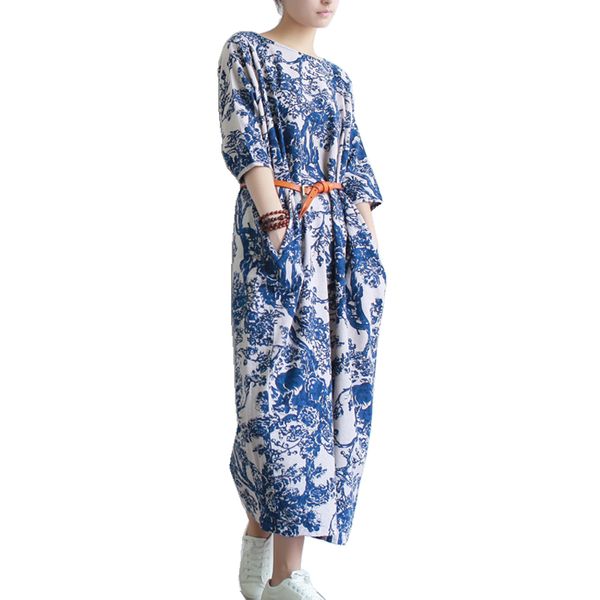 wholesale- serenely 2016 summer dress plus size women dress loose casual dresses vintage printed linen dress party dresses d04, White;black
wholesale- serenely 2016 summer dress plus size women dress loose casual dresses vintage printed linen dress party dresses d04, White;black