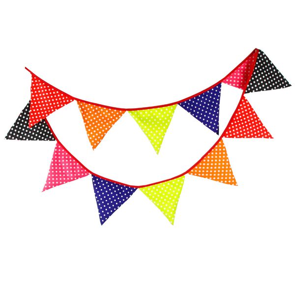 wholesale- new 12 flags - 3.2m cotton fabric banners candy colour print bunting decor camping bunting birthday p garland
wholesale- new 12 flags - 3.2m cotton fabric banners candy colour print bunting decor camping bunting birthday p garland