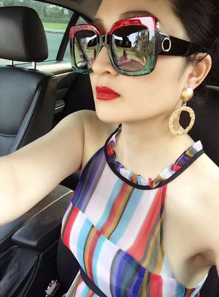 popular women 0083 designer sunglasses square summer style full frame uv protection goggle mixed color come with box11, White;black
popular women 0083 designer sunglasses square summer style full frame uv protection goggle mixed color come with box11, White;black
