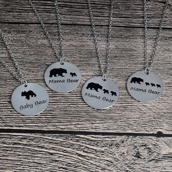 new silver plated bar necklace polar mama bear necklace gifts jewelry for mom wife mother's day gift birthday remembrance
new silver plated bar necklace polar mama bear necklace gifts jewelry for mom wife mother's day gift birthday remembrance