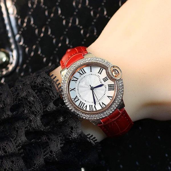 women watches red color luxury shine diamonds genuine leather lady wristwatch dress watch small eyes crystal leisure ing, Slivery;brown
women watches red color luxury shine diamonds genuine leather lady wristwatch dress watch small eyes crystal leisure ing, Slivery;brown