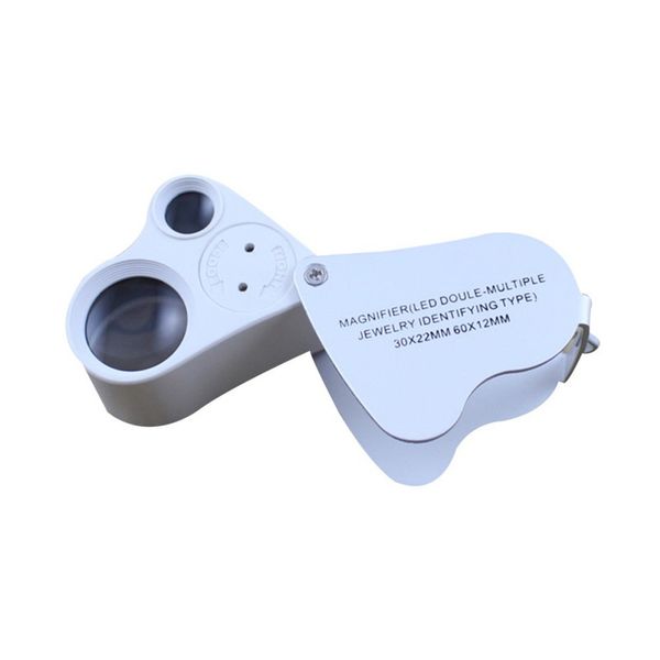 2in1 hand eye jewelry led 9889 loupe magnifier led double-multiple jewelry identifying type 30x22mm 60x12mm magnifier jeweler lens
2in1 hand eye jewelry led 9889 loupe magnifier led double-multiple jewelry identifying type 30x22mm 60x12mm magnifier jeweler lens