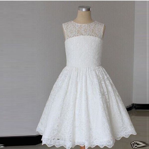 real flower girl dresses keyhole new wedding party dress lace communion pageant dress for little girls kids/children dress, White;blue
real flower girl dresses keyhole new wedding party dress lace communion pageant dress for little girls kids/children dress, White;blue