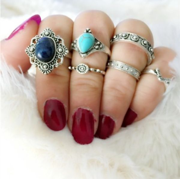 vintage womens joint ring set antique silver fake blue gemstone above knuckle rings 6 pcs midi mid finger tip stacking ri
vintage womens joint ring set antique silver fake blue gemstone above knuckle rings 6 pcs midi mid finger tip stacking ri