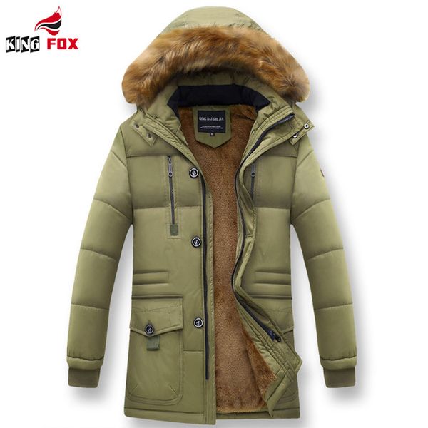 wholesale- new fashion winter jacket men cotton-padded down parka warm thicken detachable cap with fur hood male coat size m~4xl, Black;brown
wholesale- new fashion winter jacket men cotton-padded down parka warm thicken detachable cap with fur hood male coat size m~4xl, Black;brown