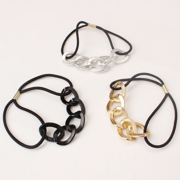 Personalized metal texture chain hair band hoop head rope rubber band wholesale small gifts heart gifts free shipping
Personalized metal texture chain hair band hoop head rope rubber band wholesale small gifts heart gifts free shipping