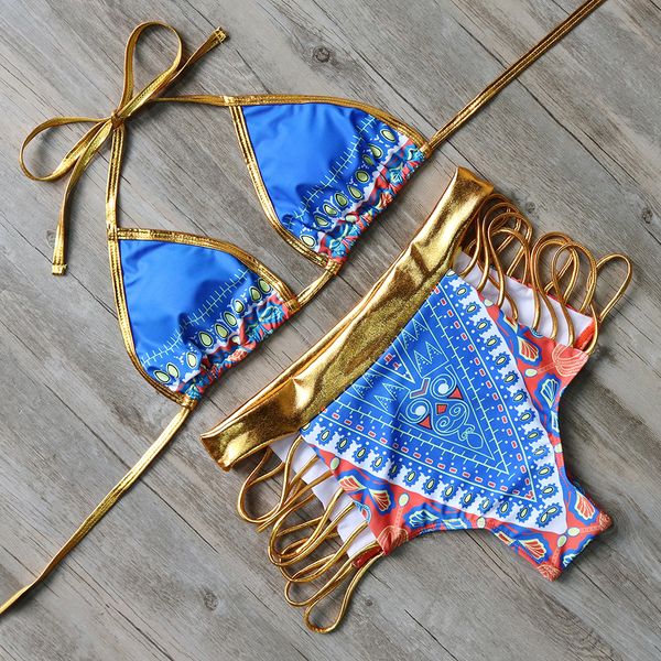 bikini swimwear swimsuit bathing suit women high waist golden color bandage bikini set biquini beach maillot de bain, White;black
bikini swimwear swimsuit bathing suit women high waist golden color bandage bikini set biquini beach maillot de bain, White;black