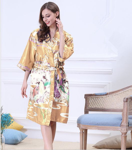 women japanese vintage kimono nightgown yukata satin lingerie floral for print silk robes pattern pijamajouets sleepwear sexuelstoys se fwox, Red;black
women japanese vintage kimono nightgown yukata satin lingerie floral for print silk robes pattern pijamajouets sleepwear sexuelstoys se fwox, Red;black