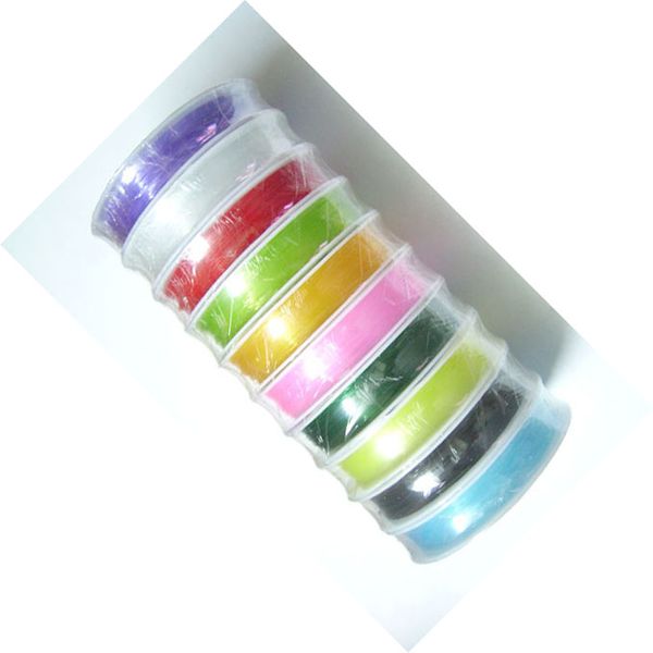 10rolls/lot stretch elastic beading cord wire jewelry findings components for diy craft fashion gift ws39, White;red
10rolls/lot stretch elastic beading cord wire jewelry findings components for diy craft fashion gift ws39, White;red