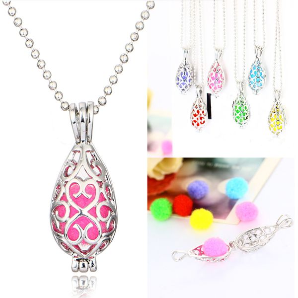 hollow water drop aroma necklace essential oil pendant necklace women accessories jewelry simple aromatherapy necklaces fashion b400q, Silver
hollow water drop aroma necklace essential oil pendant necklace women accessories jewelry simple aromatherapy necklaces fashion b400q, Silver