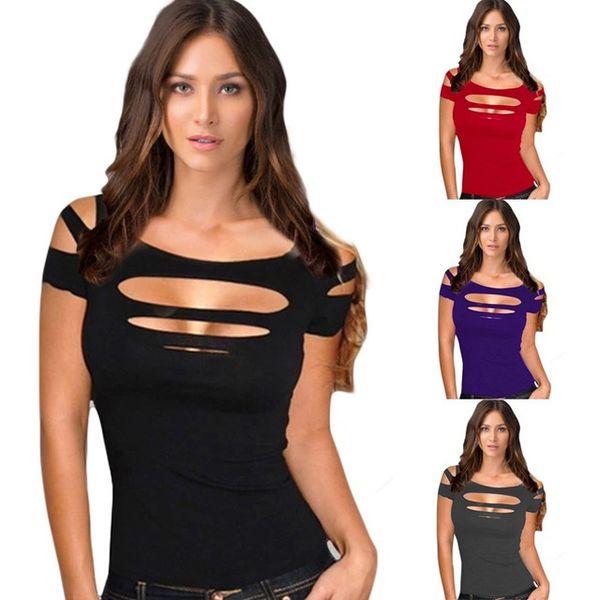wholesale-summer fashion women wild stretch slim style nightclub chest party t-shirt, White
wholesale-summer fashion women wild stretch slim style nightclub chest party t-shirt, White