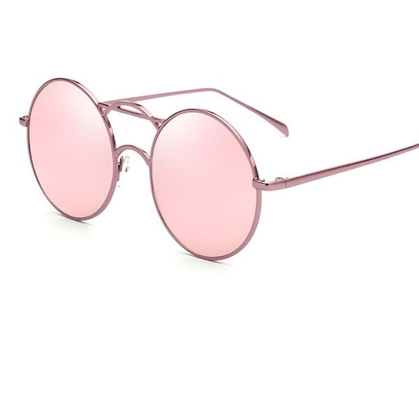 new retro round sunglasses brand sunglasses metal frame with mirror lens street style uv400, White;black
new retro round sunglasses brand sunglasses metal frame with mirror lens street style uv400, White;black