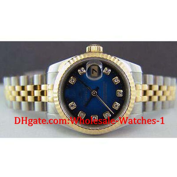New arrive Luxury watches free gift box Wrist watch Ladies 18kt Gold SS Blue Vignette Diamond 179173
New arrive Luxury watches free gift box Wrist watch Ladies 18kt Gold SS Blue Vignette Diamond 179173