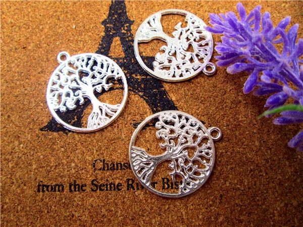 45pcs--tree of life charms, antique tibetan silver 2 sided tree charm pendants, lucky tree 26x29mm, Bronze;silver
45pcs--tree of life charms, antique tibetan silver 2 sided tree charm pendants, lucky tree 26x29mm, Bronze;silver
