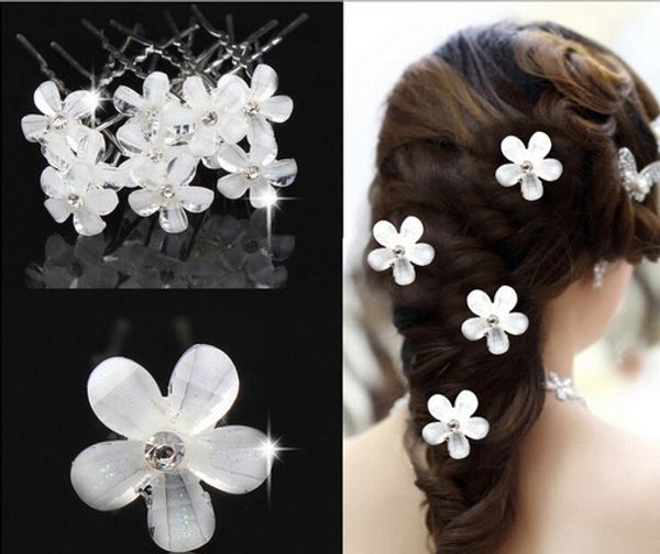 charm bridal hair accessories silver plated alloy white acrylic flowers u pins womens head pieces party hair pieces, Slivery;golden
charm bridal hair accessories silver plated alloy white acrylic flowers u pins womens head pieces party hair pieces, Slivery;golden