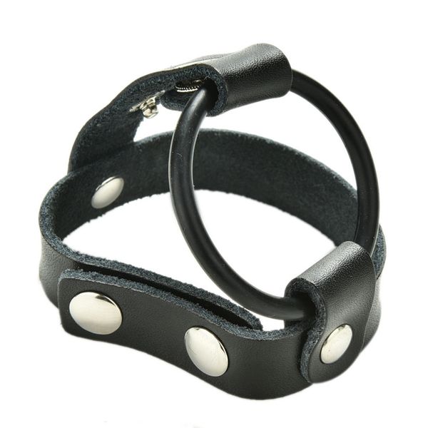 wholesale- strap on genuine leather ring with ball harness ball stretcher ring delay cock ring toys for men
wholesale- strap on genuine leather ring with ball harness ball stretcher ring delay cock ring toys for men