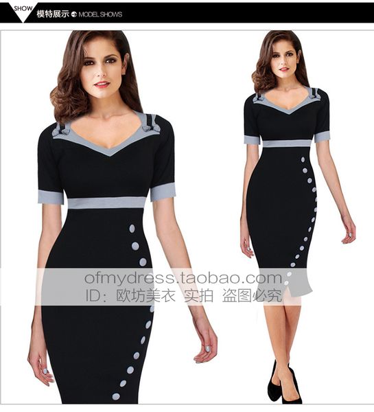 европейская женская одежда 2017 лето новых короткого рукав платье v-образный вырез лук лоскутного midi bodycon платье черный, красный, Black;gray
европейская женская одежда 2017 лето новых короткого рукав платье v-образный вырез лук лоскутного midi bodycon платье черный, красный, Black;gray