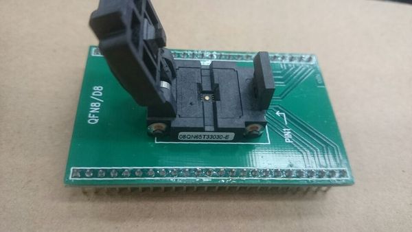 CNV-QFN8-DIP BURN IN SOCKET PLASTRONICS 08QN65T33030 SOCKET WITH PCB BOARD QFN8-DIP
CNV-QFN8-DIP BURN IN SOCKET PLASTRONICS 08QN65T33030 SOCKET WITH PCB BOARD QFN8-DIP