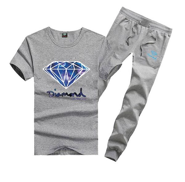 d610 s-5xl new men leisure diamond supply t-shirt and long pants suit o-neck elastic waist tracksuits, Gray
d610 s-5xl new men leisure diamond supply t-shirt and long pants suit o-neck elastic waist tracksuits, Gray