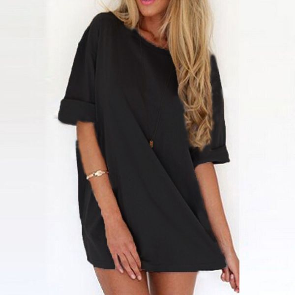 selling 2017 summer dress women fashion solid dresses o-neck half sleeve loose casual mini dress vestidos plus size, Black;gray
selling 2017 summer dress women fashion solid dresses o-neck half sleeve loose casual mini dress vestidos plus size, Black;gray