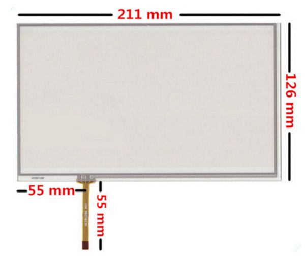 original new 9 inch 210mm*125mm 211mm*126mm touch panel digitizer for industrial equipment car dvd gps tablet pc lcd touch screen
original new 9 inch 210mm*125mm 211mm*126mm touch panel digitizer for industrial equipment car dvd gps tablet pc lcd touch screen