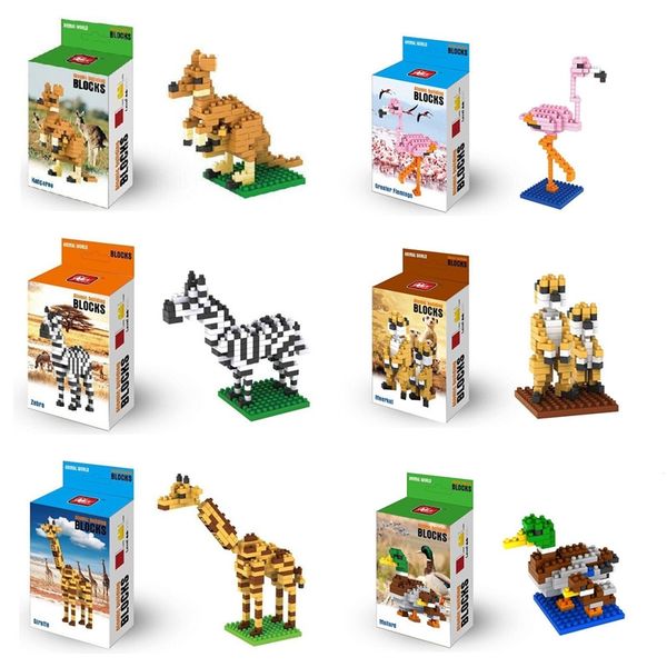 Atomic building block animal world brick block puzzle flamingo kangaroo giraffe zebra for kid toy gift dhl 335 
Atomic building block animal world brick block puzzle flamingo kangaroo giraffe zebra for kid toy gift dhl 335