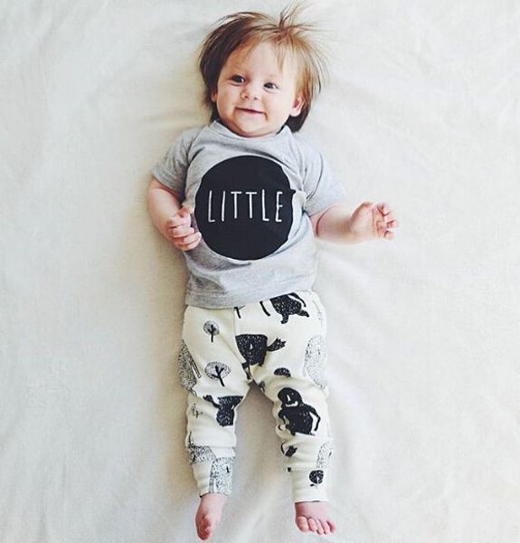 new 2017 summer style baby boys girls clothing set fashion cartoon printed t-shirt + pants kids suit baby clothes, White
new 2017 summer style baby boys girls clothing set fashion cartoon printed t-shirt + pants kids suit baby clothes, White