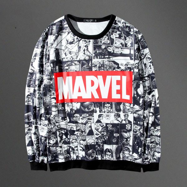 Мультфильм женщин Marvel Hoodies Повседневная Женщины Круглый Шея Комикс японский ime От
Мультфильм женщин Marvel Hoodies Повседневная Женщины Круглый Шея Комикс японский ime От