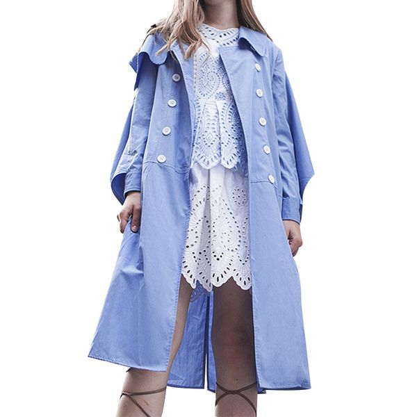 autumn women's windbreaker ruffle long sleeve lace up midi trench coat female cardigan casual clothes korean large size, Tan;black
autumn women's windbreaker ruffle long sleeve lace up midi trench coat female cardigan casual clothes korean large size, Tan;black