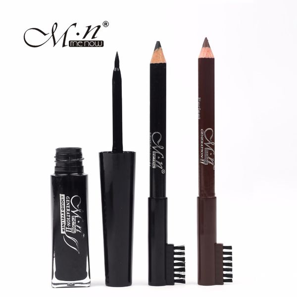 wholesale- m.n menow brand makeup waterproof black long lasting liquid eyeliner set gift two black/ brown eyepencile10009
wholesale- m.n menow brand makeup waterproof black long lasting liquid eyeliner set gift two black/ brown eyepencile10009