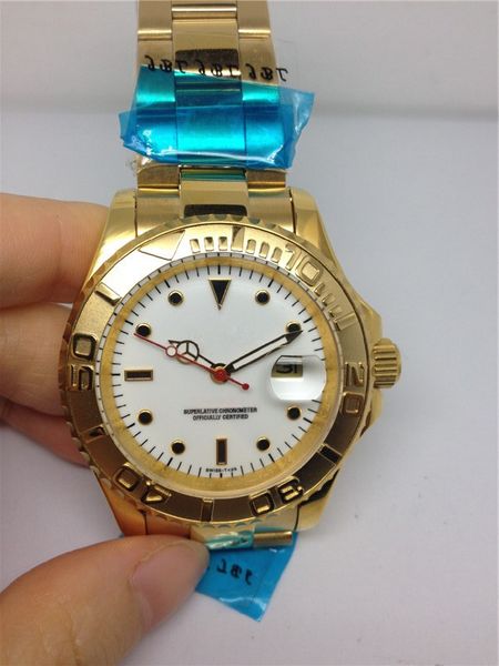 male watch mechanical automatic watches for man gold color white face wristwatch 079, Slivery;brown
male watch mechanical automatic watches for man gold color white face wristwatch 079, Slivery;brown