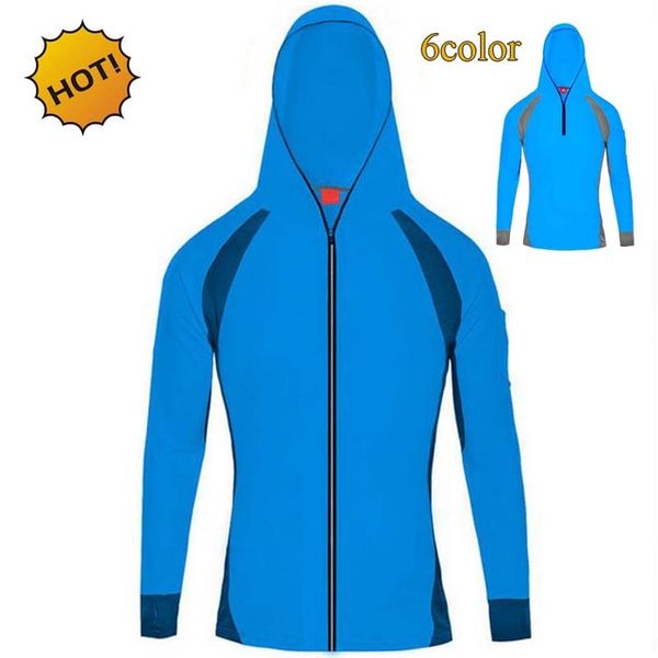 summer 2017 outdoor sunscreen radiation protection uv clothing men's long sleeve mesh breathable quick-dry fishing clothing ardigan hoo, White;black
summer 2017 outdoor sunscreen radiation protection uv clothing men's long sleeve mesh breathable quick-dry fishing clothing ardigan hoo, White;black