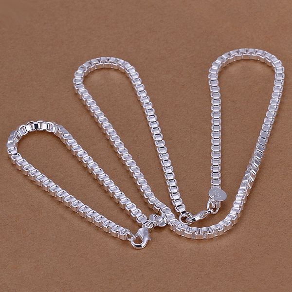 brand new 4mm box aberdeen chain sterling silver plated jewelry sets for men dmss026,wedding 925 silver plate necklace bracelet jewelry set
brand new 4mm box aberdeen chain sterling silver plated jewelry sets for men dmss026,wedding 925 silver plate necklace bracelet jewelry set