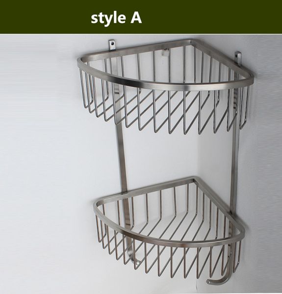 2017 double tier bathroom walll shelf shower caddy storage coner rack stainless steel
2017 double tier bathroom walll shelf shower caddy storage coner rack stainless steel