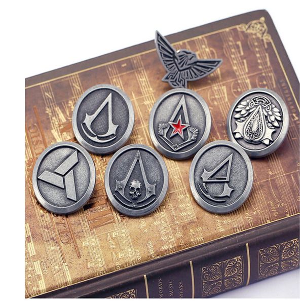 Assassins Creed Брошь Булавки Рыцарей Тамплиеров Мастер Орел Логотип Значок Коннор Отво
Assassins Creed Брошь Булавки Рыцарей Тамплиеров Мастер Орел Логотип Значок Коннор Отво