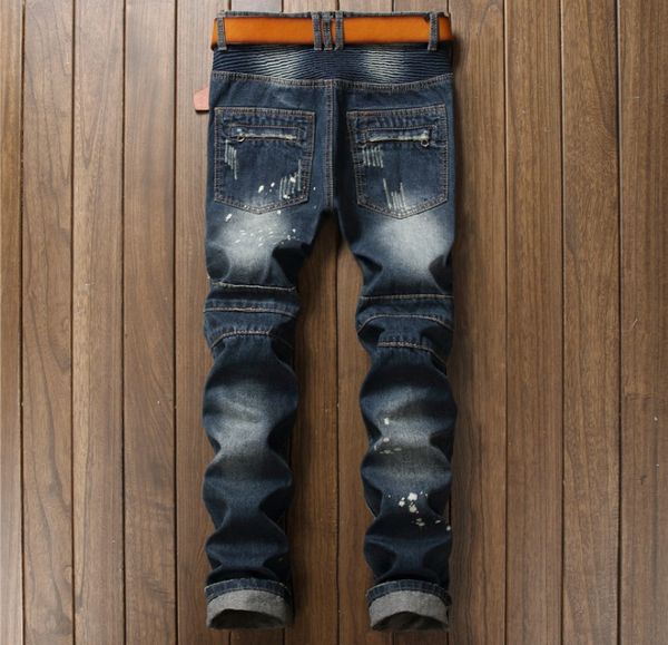 wholesale- hole american style men brand trousers jeans luxury men's jeans denim slim straight european blue pants mens zipper for fash, Black
wholesale- hole american style men brand trousers jeans luxury men's jeans denim slim straight european blue pants mens zipper for fash, Black