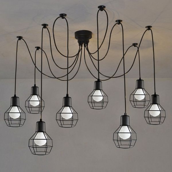 retro pendant lamp coffee hall bar spider lamps restaurant industry creative personality pendant lights l decorative iron office light
retro pendant lamp coffee hall bar spider lamps restaurant industry creative personality pendant lights l decorative iron office light
