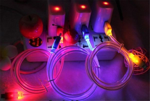 Micro USB V8 Visible Charger Cable LED Color Light Data Flashing 1M Charging Cords for Andriod Phone ap 5 phone
Micro USB V8 Visible Charger Cable LED Color Light Data Flashing 1M Charging Cords for Andriod Phone ap 5 phone