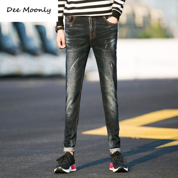 dee moonly 2016 new arrival italy brand men jeans,slim straight denim black cotton fashion jeans men, Blue
dee moonly 2016 new arrival italy brand men jeans,slim straight denim black cotton fashion jeans men, Blue