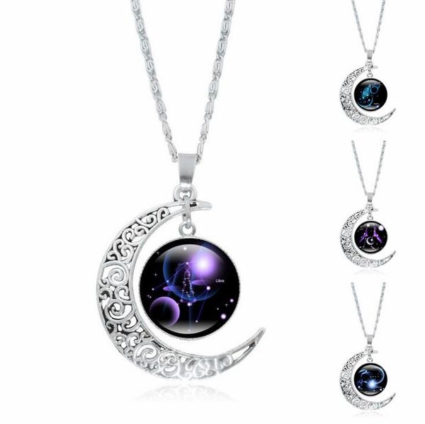 brand explosive 12 constellations gemstone necklace silver moon pendant necklaces n565 (with chain) mix order 20 pieces a lot
brand explosive 12 constellations gemstone necklace silver moon pendant necklaces n565 (with chain) mix order 20 pieces a lot